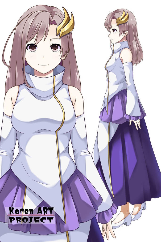 カレンちゃん+ガンダムSEED ラクス・クライン衣装