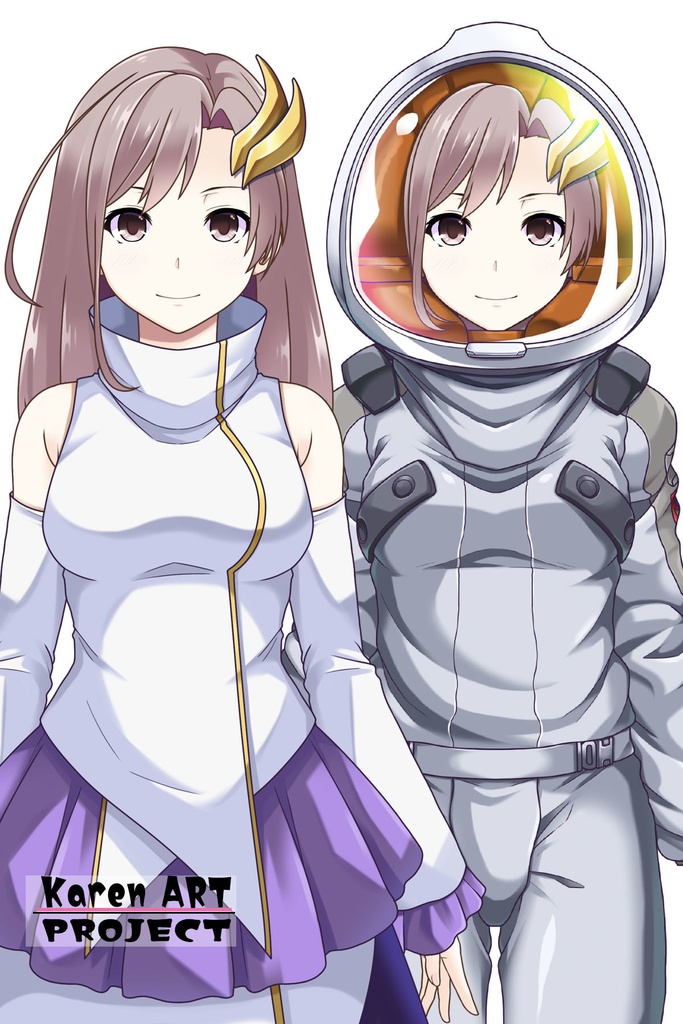 カレンちゃん+ガンダムSEED ラクス・クライン衣装