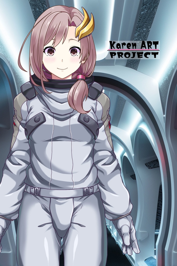 カレンちゃん+ガンダムSEED ラクス・クライン宇宙服