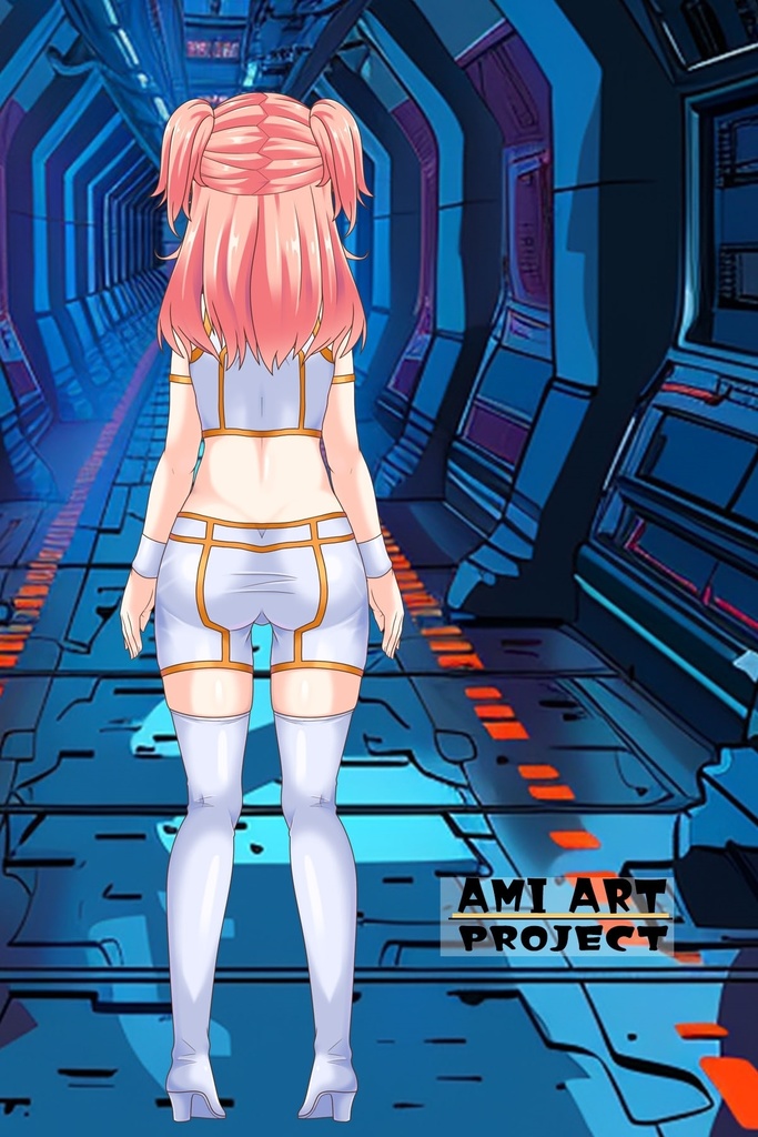 亜美ちゃん+ガンダム00 ネーナ・トリニティ インナースーツ