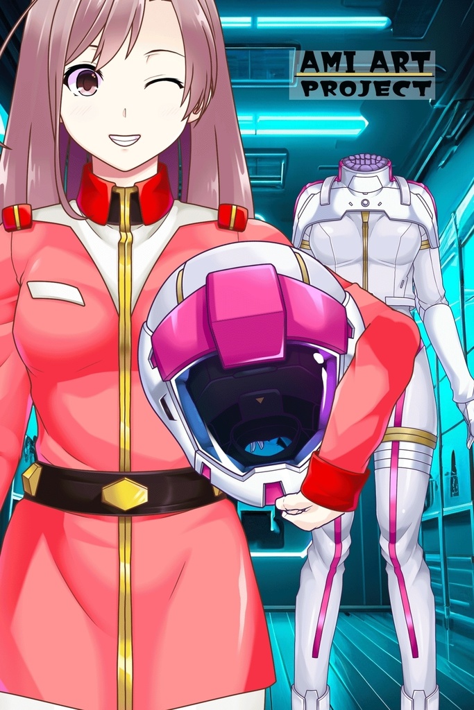 カレンちゃん+機動戦士ガンダムの連邦軍制服