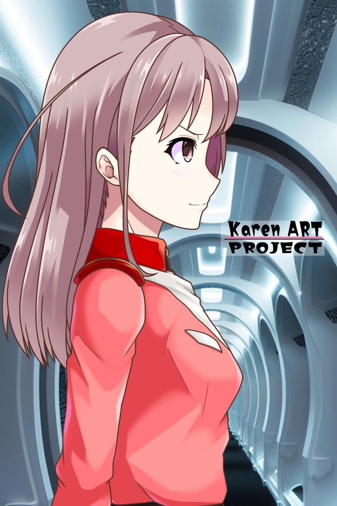 カレンちゃん+機動戦士ガンダムの連邦軍制服