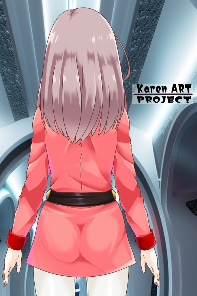 カレンちゃん+機動戦士ガンダムの連邦軍制服