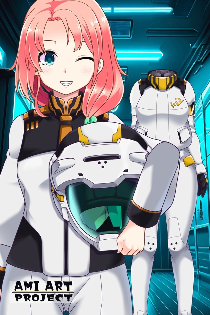 亜美ちゃん+ガンダム水星の魔女 スレッタ・マーキュリーの制服