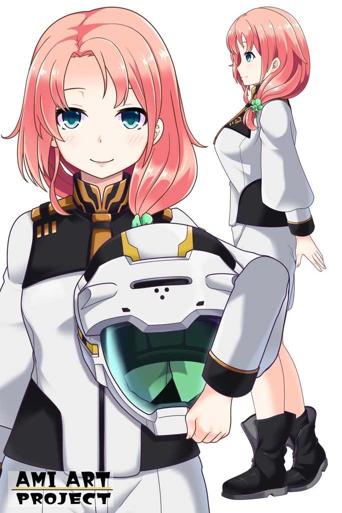 亜美ちゃん+ガンダム水星の魔女 スレッタ・マーキュリーの制服