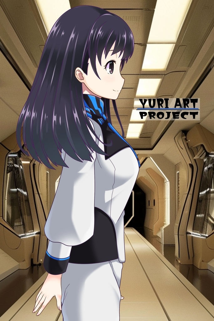 ゆりちゃん+ガンダム水星の魔女 スレッタ・マーキュリーの制服(ゆりちゃんカラー)