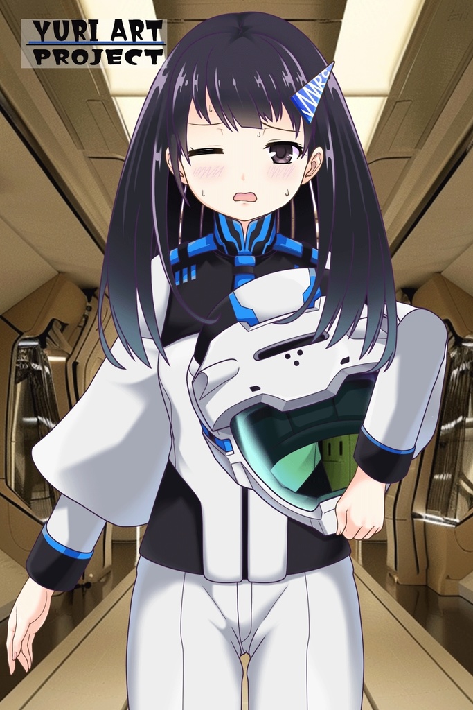 ゆりちゃん+ガンダム水星の魔女 スレッタ・マーキュリーの制服(ゆりちゃんカラー)