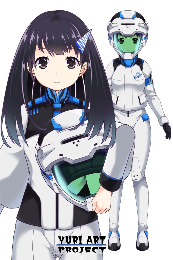 ゆりちゃん+ガンダム水星の魔女 スレッタ・マーキュリーの制服(ゆりちゃんカラー)