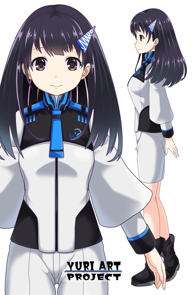 ゆりちゃん+ガンダム水星の魔女 スレッタ・マーキュリーの制服(ゆりちゃんカラー)