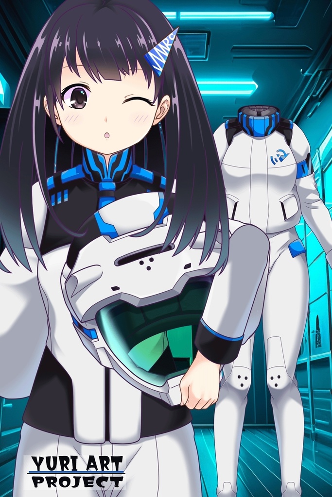 ゆりちゃん+ガンダム水星の魔女 スレッタ・マーキュリーの制服(ゆりちゃんカラー)