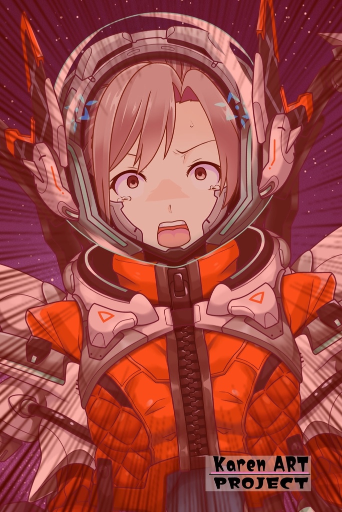 カレンちゃん+SpaceRanger【Overwatch2】 の装備(フル装備版)