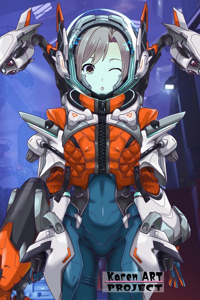 カレンちゃん+SpaceRanger【Overwatch2】 の装備(フル装備版)