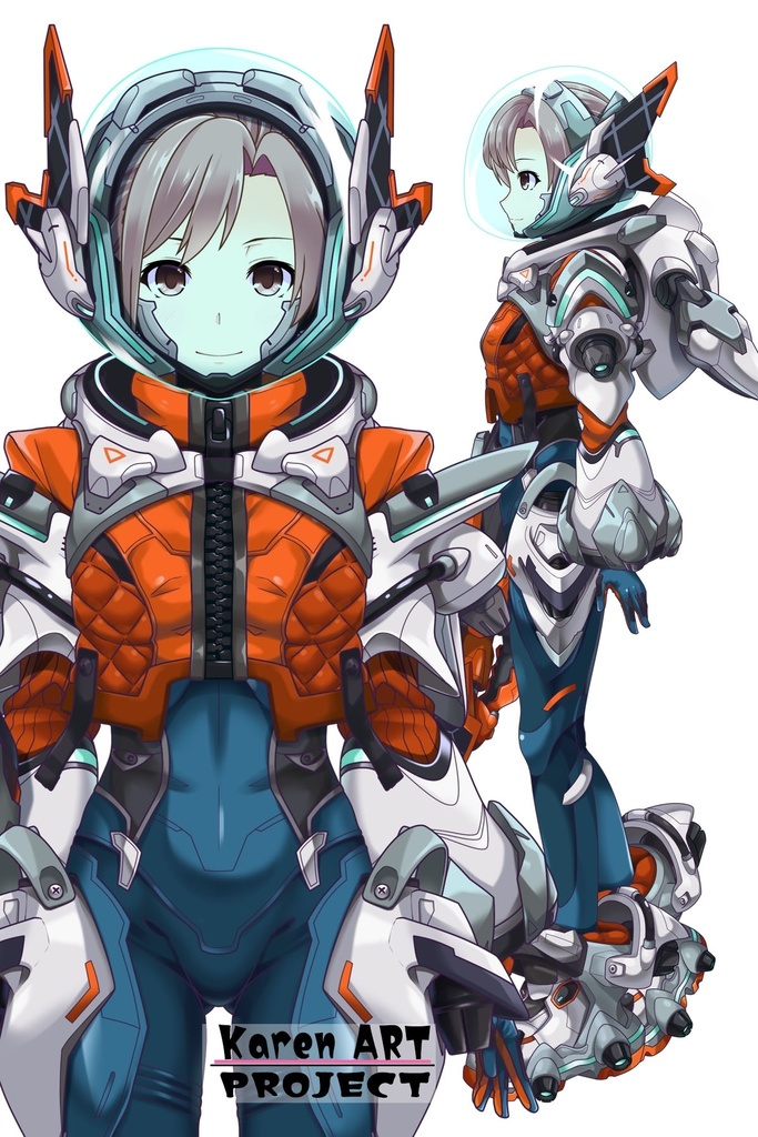 カレンちゃん+SpaceRanger【Overwatch2】 の装備(フル装備版)