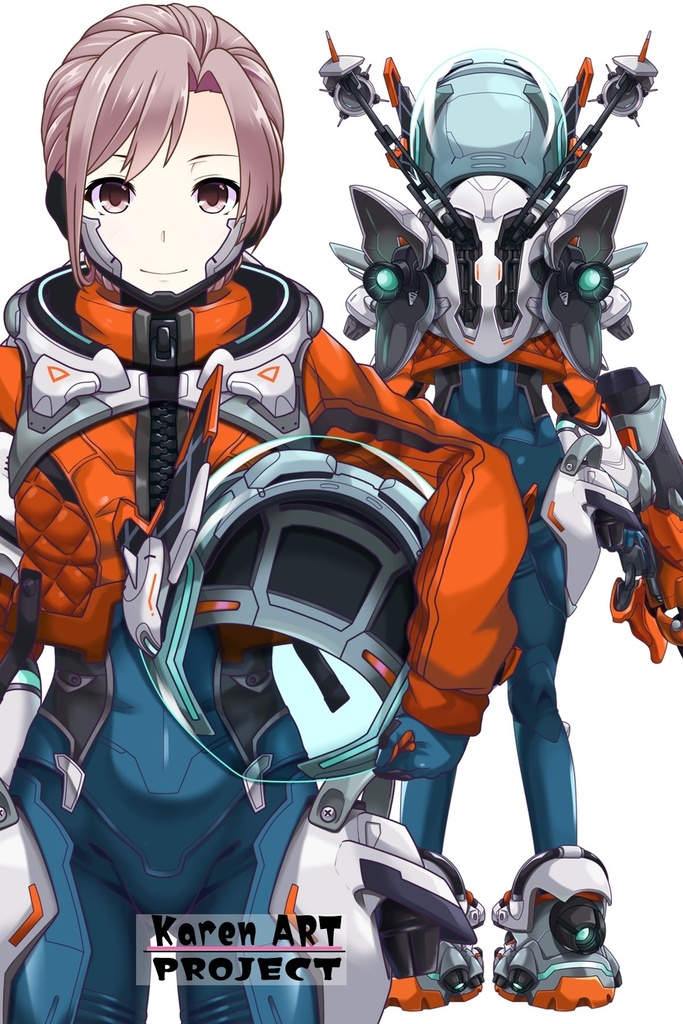 カレンちゃん+SpaceRanger【Overwatch2】 の装備(フル装備版)