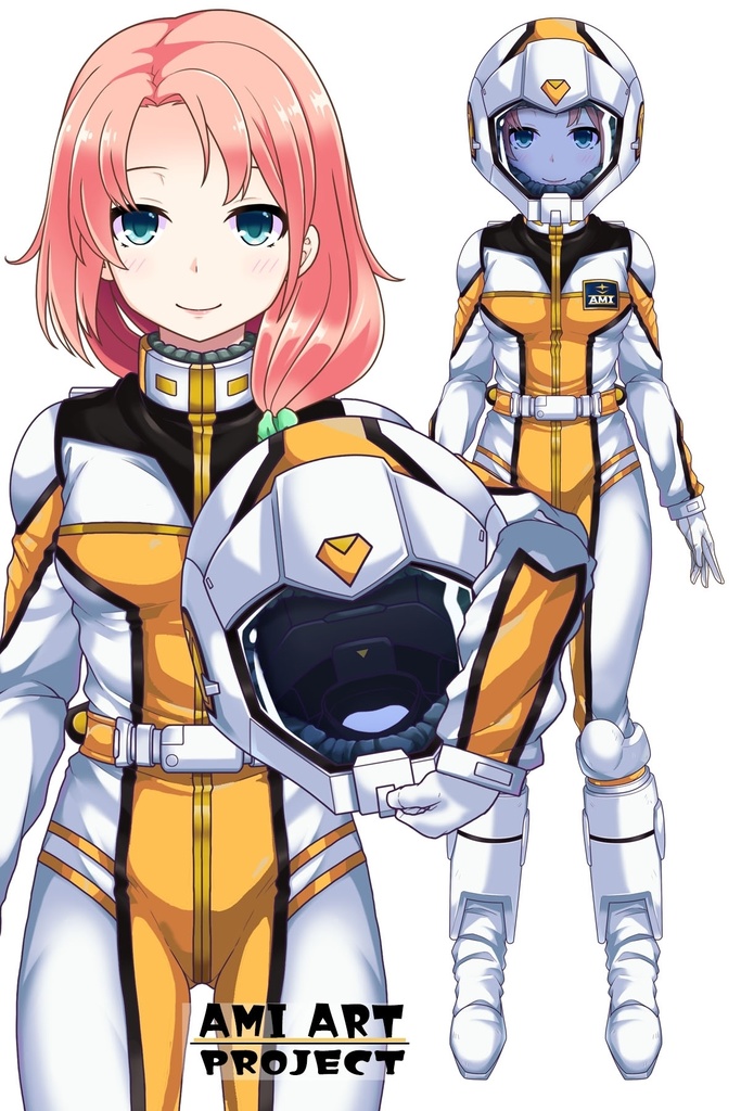 亜美ちゃん+ノーマルスーツ【機動戦士ガンダム】亜美ちゃん専用カラー