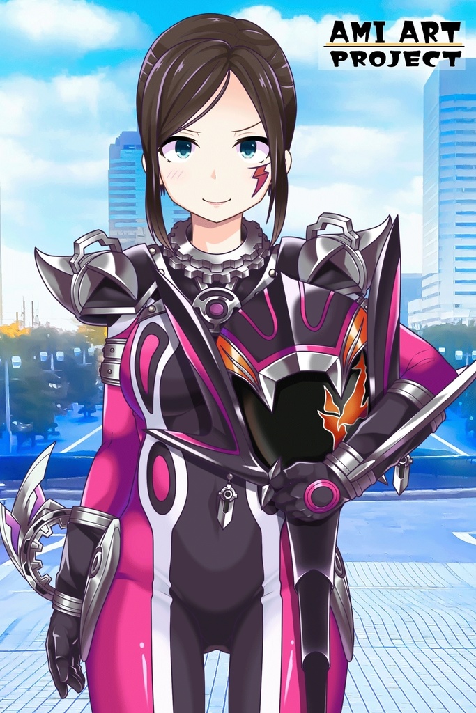 亜美ちゃん+サキュバスの強化スーツ【デカレンジャー】