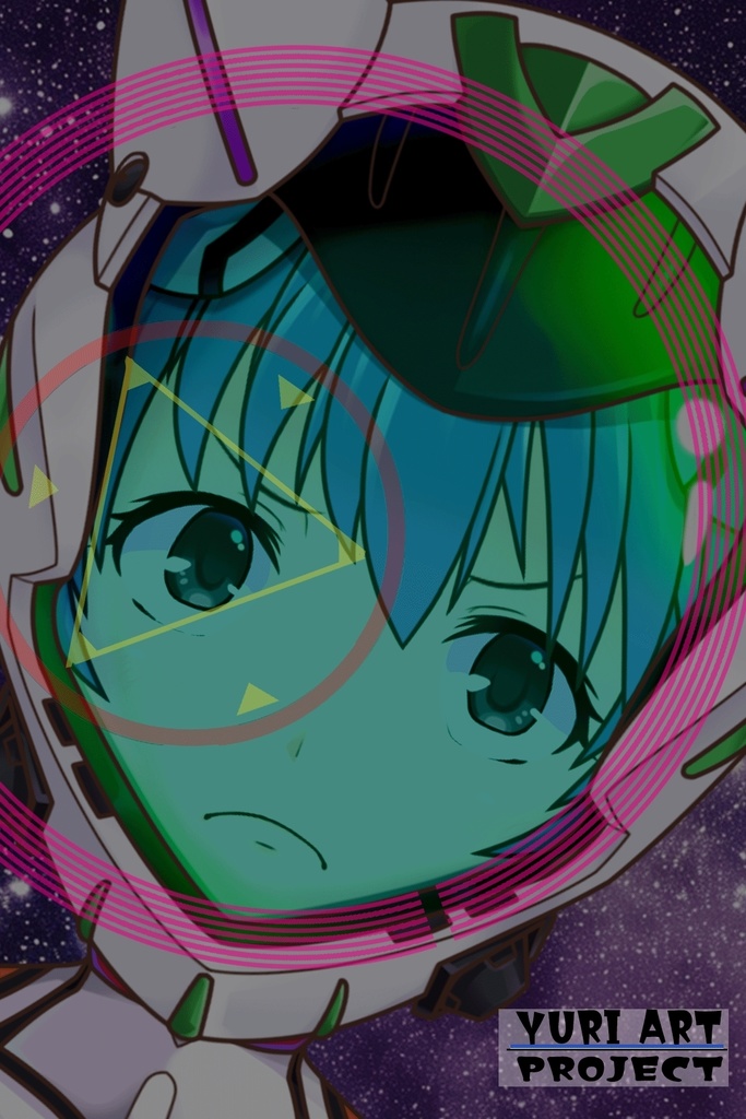 ゆりちゃん+綾波レイのプラグスーツ (シン・エヴァンゲリオン)