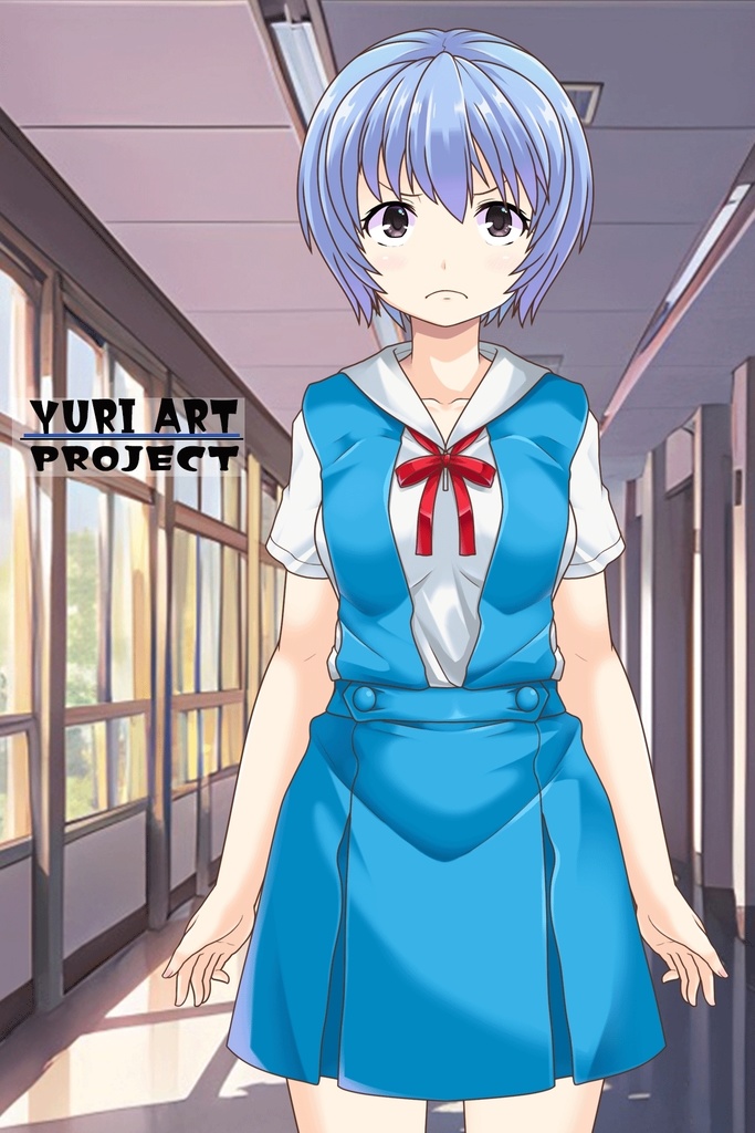ゆりちゃん+綾波レイの制服 (シン・エヴァンゲリオン)