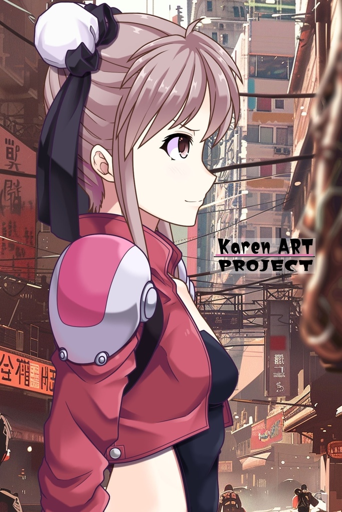 カレンちゃん+サハリちゃんの衣装【創世機士ガイアース】Part2 Karen wearing Sahari's Cool Costume【Genesis Survivor Gaiarth】Part2
