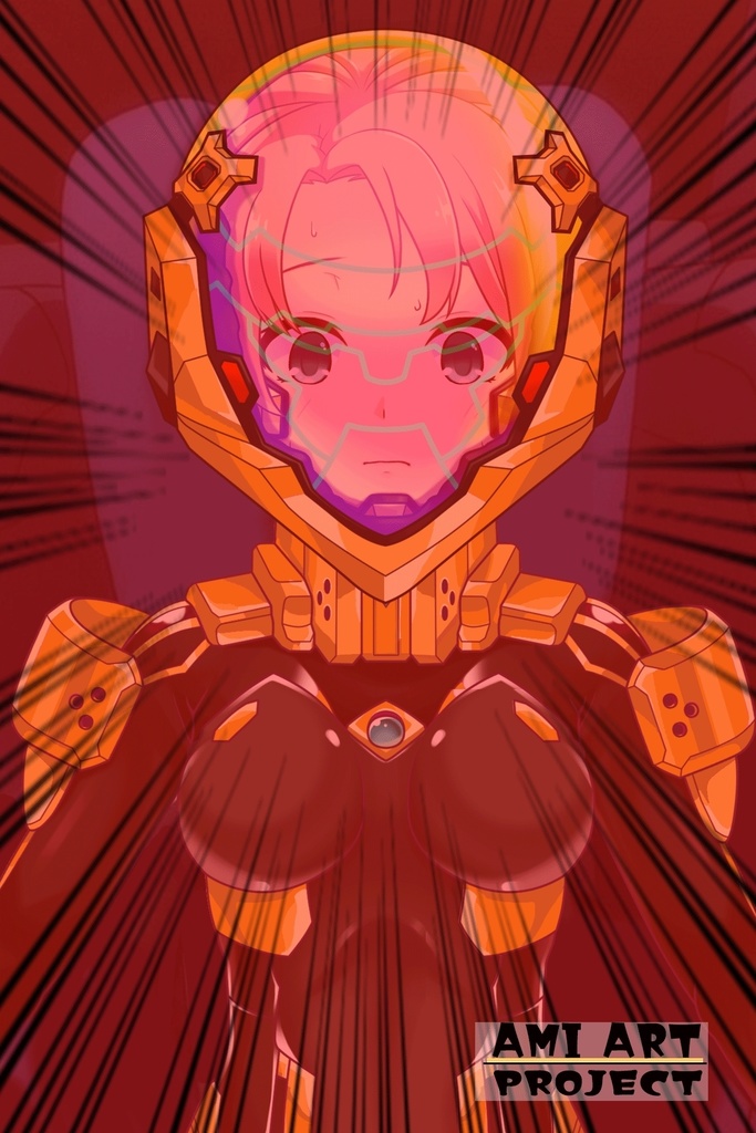 亜美ちゃん+衛士強化装備【トータル・イクリプス】 Ami is wearing Guard Reinforcement Equipment【TOTAL ECLIPSE】