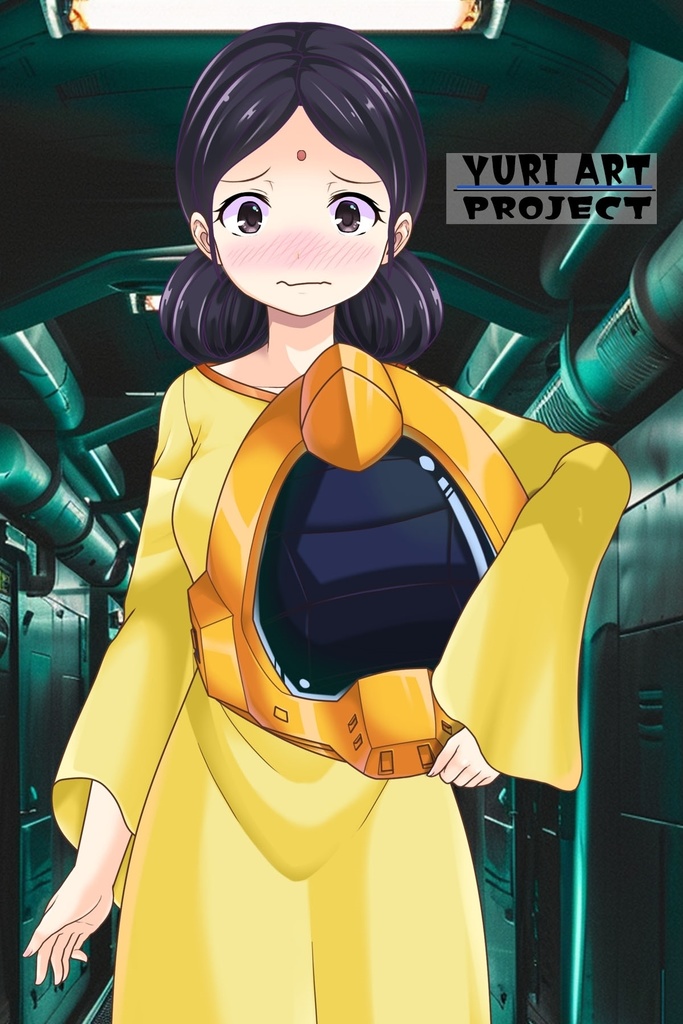 ゆりちゃん+ララァ・スン【機動戦士ガンダム】 のコスチューム