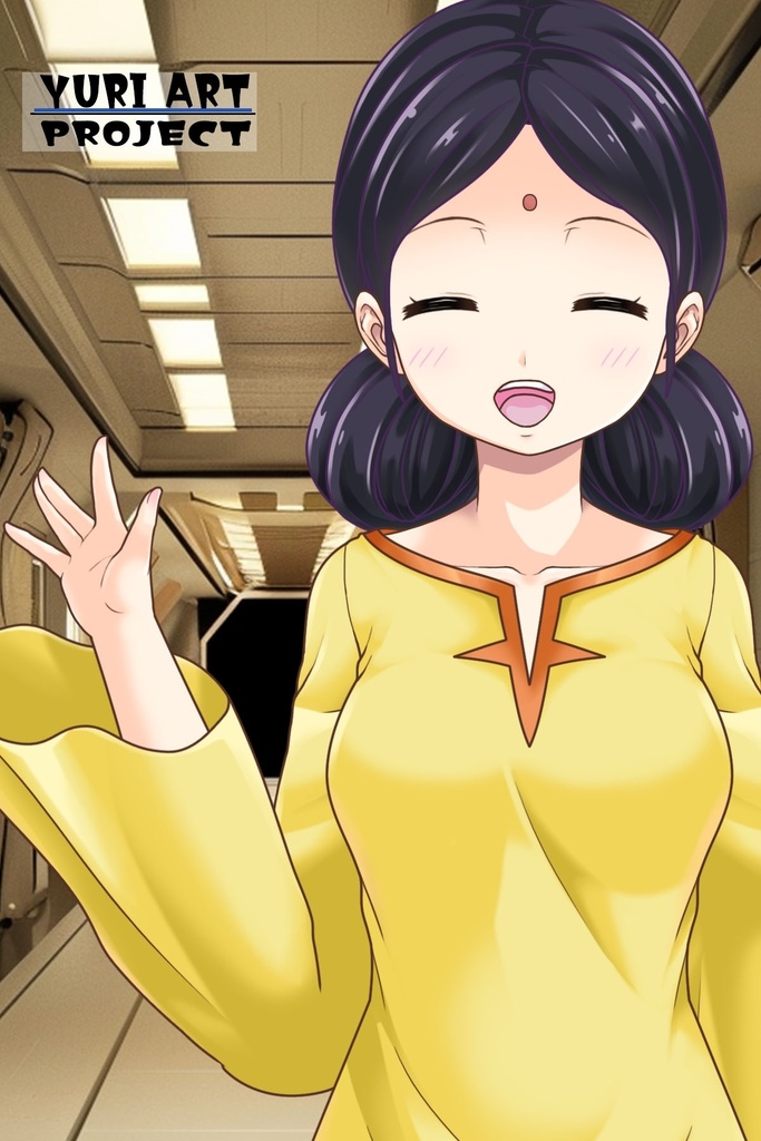 ゆりちゃん+ララァ・スン【機動戦士ガンダム】 のコスチューム