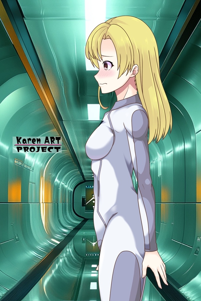 カレンちゃん+ミック・ジャックのインナースーツ【正面アングル】 (ガンダム Gのレコンギスタ) Karen+Mick Jack Inner Suit,Front ( G's Reconguista)