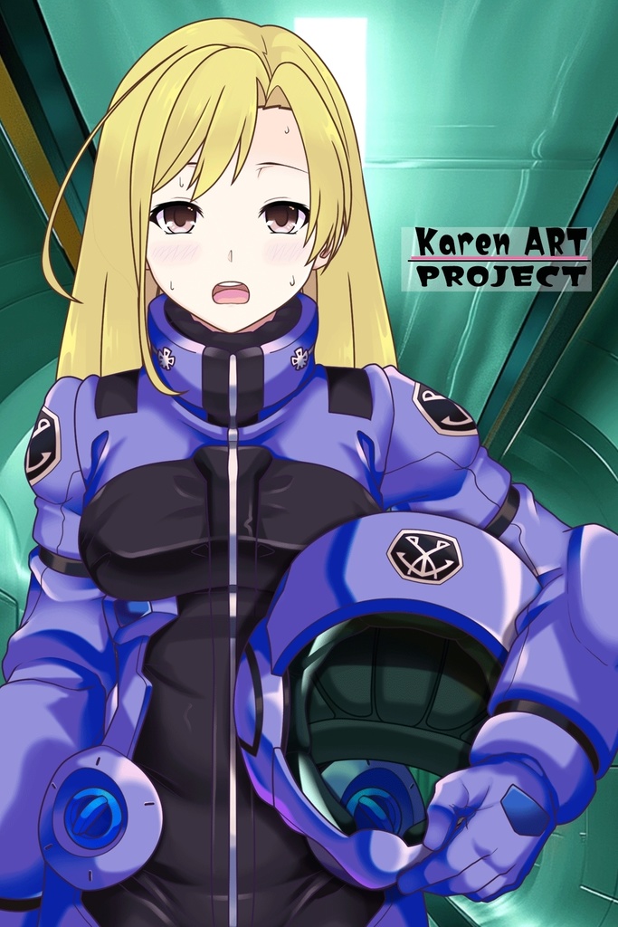 カレンちゃん+ミック・ジャックのノーマルスーツ【正面アングル】 (ガンダム Gのレコンギスタ) Karen+Mick Jack Normal Suit,Front ( G's Reconguista)