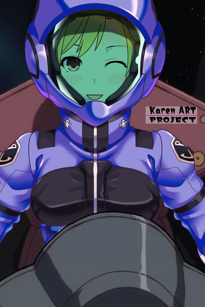 カレンちゃん+ミック・ジャックのノーマルスーツ【正面アングル】 (ガンダム Gのレコンギスタ) Karen+Mick Jack Normal Suit,Front ( G's Reconguista)