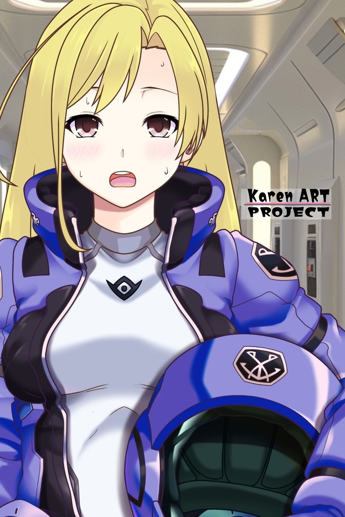 カレンちゃん+ミック・ジャックのノーマルスーツ【正面アングル】 (ガンダム Gのレコンギスタ) Karen+Mick Jack Normal Suit,Front ( G's Reconguista)