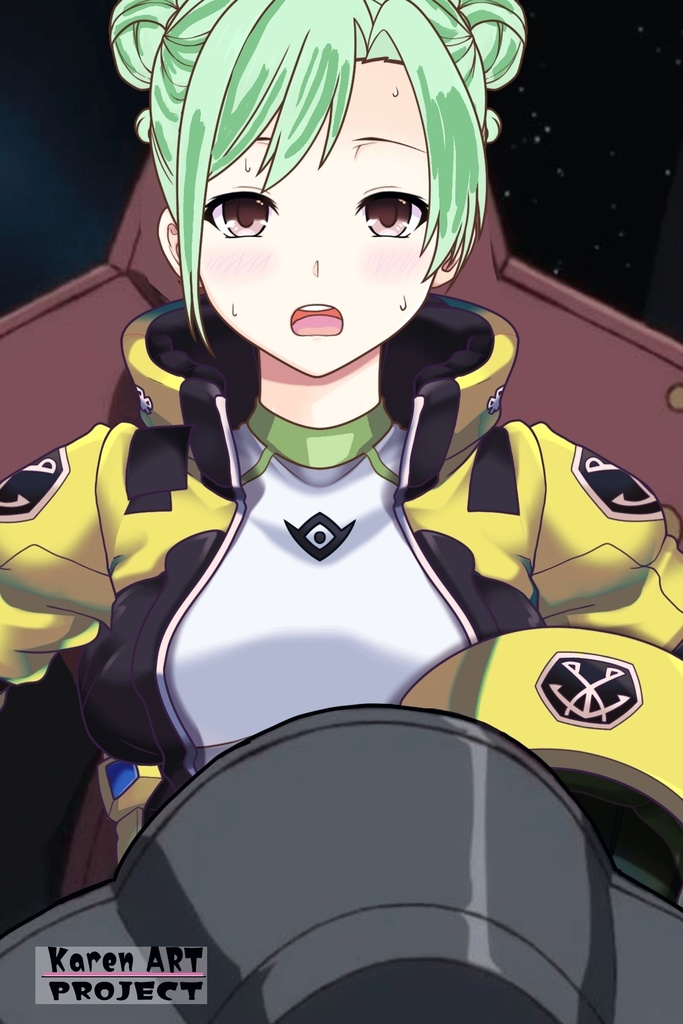 カレンちゃん+ラライア・マンディのノーマルスーツ【正面アングル】 (ガンダム Gのレコンギスタ) Karen+Raraiya Monday Normal Suit,Front ( G's Reconguista)