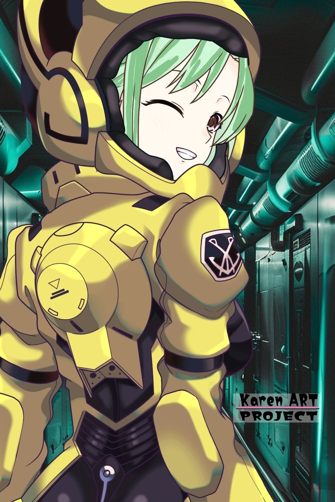 カレンちゃん+ラライア・マンディのノーマルスーツ【背面アングル】 (ガンダム Gのレコンギスタ) Karen+Raraiya Monday Normal Suit,Back Angle( G's Reconguista)