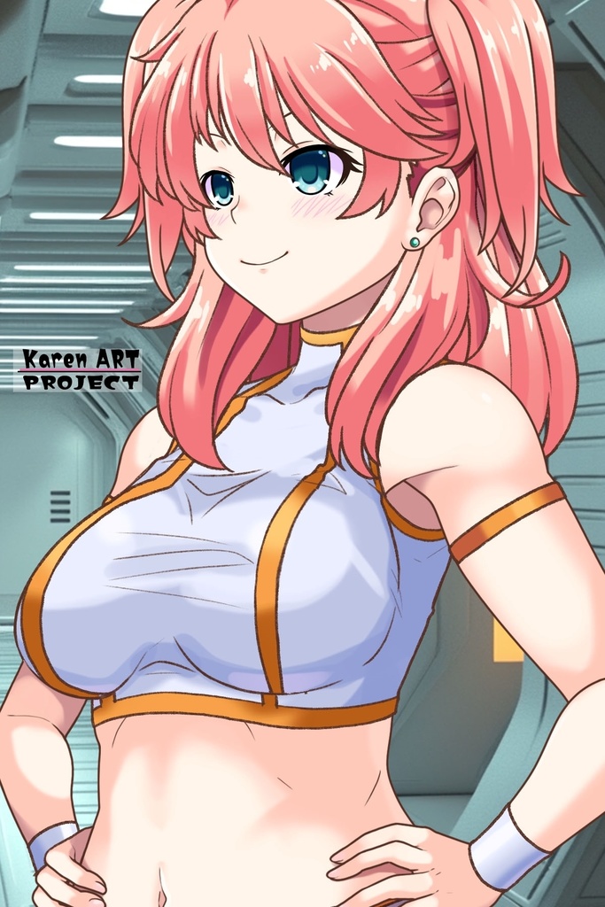 亜美ちゃん+ ネーナ・トリニティのインナースーツ【機動戦士ガンダム00】 斜め前・背面アングル Ami + Nena Trinity's Inner Suit [Mobile Suit Gundam 00】Diagonal front angle & Back Angle