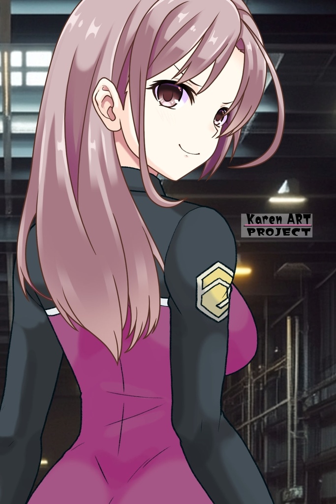 カレンちゃん+エウレカのA.C.I.D.制服(Karen Original Color)【交響詩篇エウレカセブン16】 Karen is wearing EUREKA's A.C.I.D. Uniform(Karen Original Color)【EUREKA SEVEN HI-EVOLUTION16】