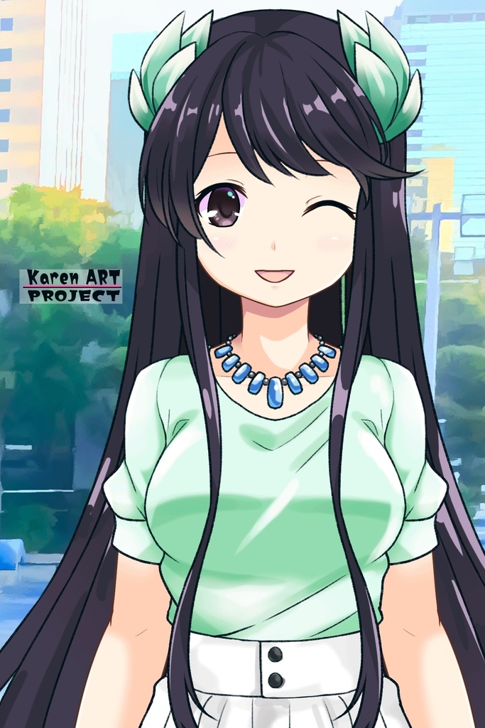 ゆりちゃん+ニノチカの服【エルドライブ04】 Yuri is wearing Ninotchka's casual wear【ēlDLIVE04】