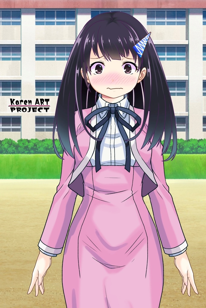 ゆりちゃん+大木双葉の制服(Yuri Original)【あまんちゅ!04】 Yuri is wearing Ooki Futaba's School Uniform(Yuri Original)【Amanchu!04】