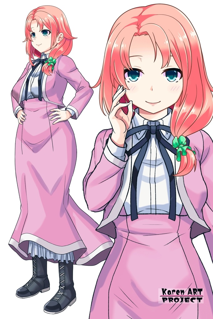 亜美ちゃん+大木双葉の制服(Ami Original)【あまんちゅ!04】 Ami is wearing Ooki Futaba's School Uniform(Ami Original)【Amanchu!04】