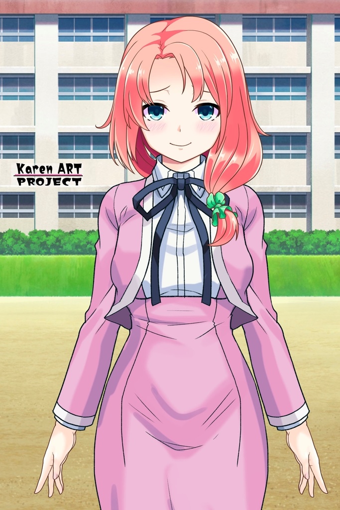 亜美ちゃん+大木双葉の制服(Ami Original)【あまんちゅ!04】 Ami is wearing Ooki Futaba's School Uniform(Ami Original)【Amanchu!04】