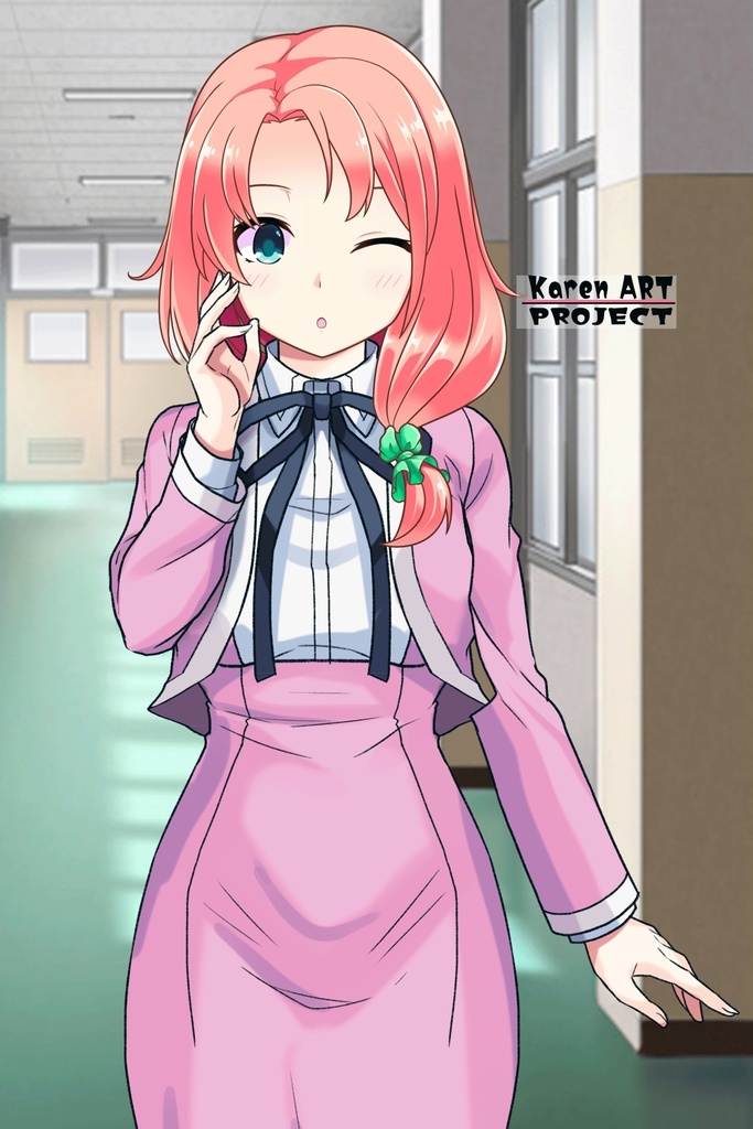 亜美ちゃん+大木双葉の制服(Ami Original)【あまんちゅ!04】 Ami is wearing Ooki Futaba's School Uniform(Ami Original)【Amanchu!04】