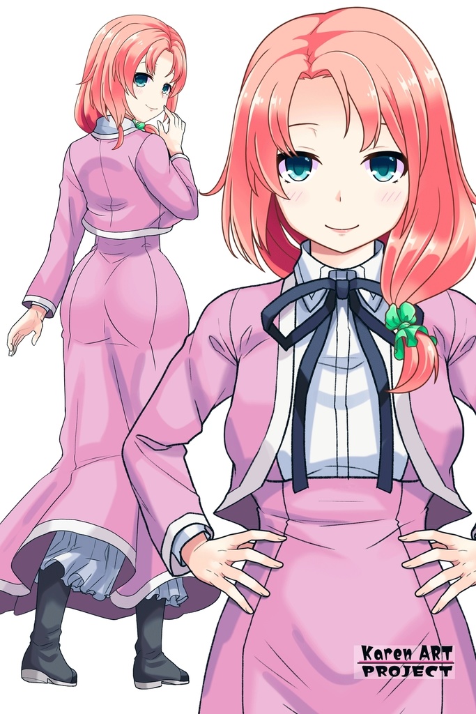 亜美ちゃん+大木双葉の制服(Ami Original)【あまんちゅ!04】 Ami is wearing Ooki Futaba's School Uniform(Ami Original)【Amanchu!04】
