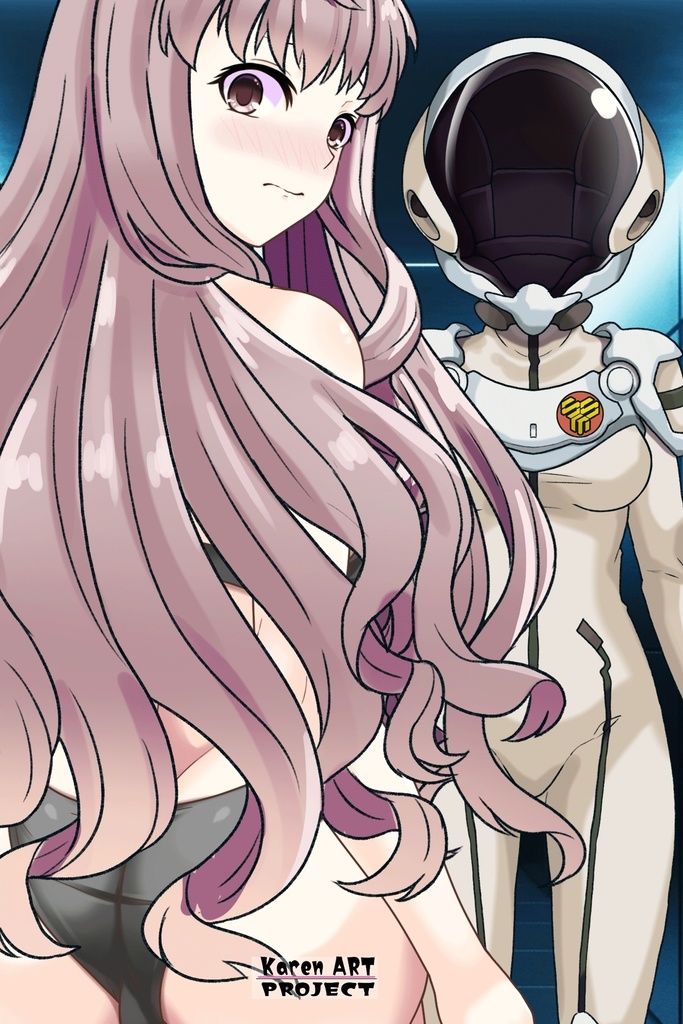 スーツの中の彼女達 Part2 パイロットスーツを着たアニメヒロイン Anime heroines in pilot suits Part2