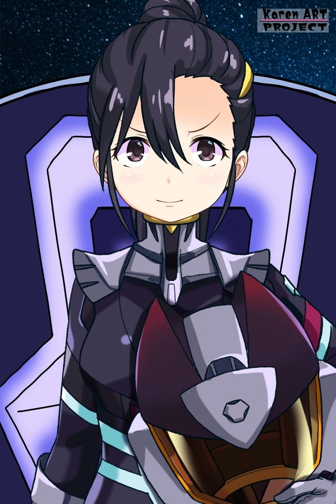 ゆりちゃん+ニャアンのノーマルスーツ【ガンダムGQuuuuuuX01】正面アングル Yuri is wearing Nyaan's Normalsuit【Gundam GQuuuuuuX01】Front Angle