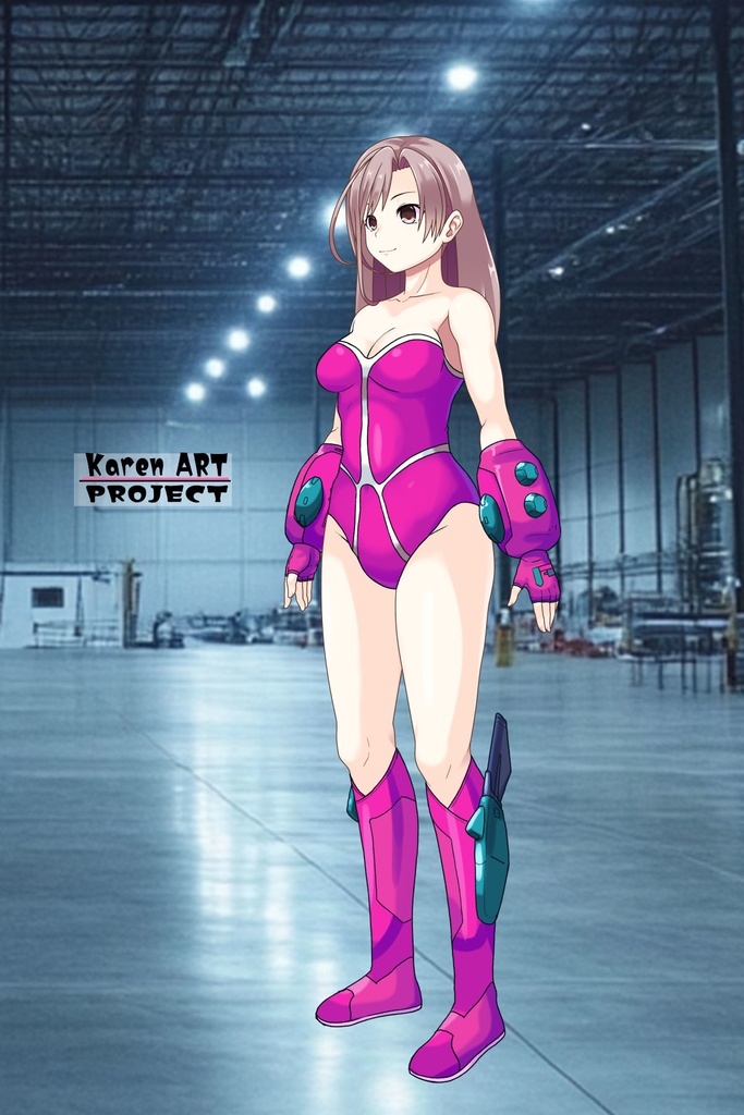 カレンちゃん+マリーンのダイビング装備 Karen Original Color【タイタニックミステリー-蒼の戦慄-05】斜め前アングル Karen is wearing Marine's Diving Equipment【Titanic Mystery: The Blue Tremor05】Diagonal front angle