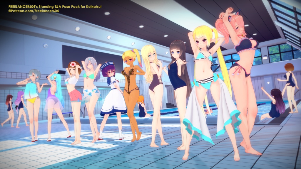 Freelancer604's Public Pose Collection for Studio