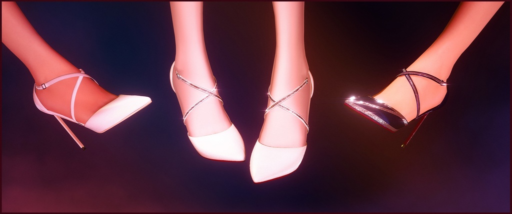 Cross-Strap Heels for HS2