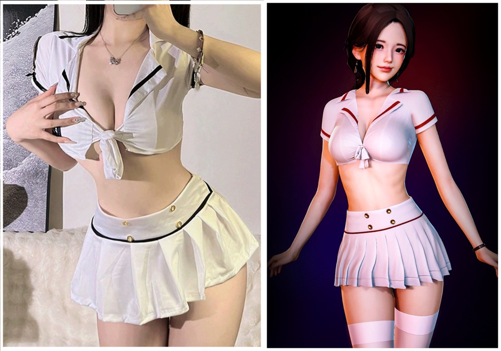 Flirty Skipper Cosplay for HS2