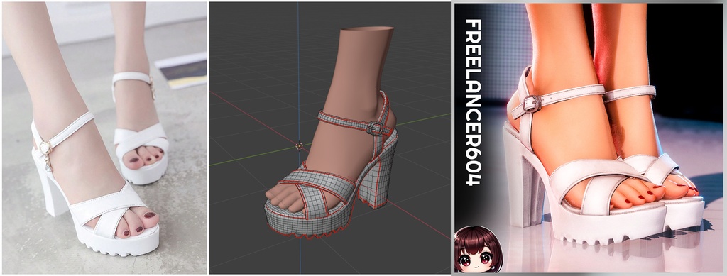 Strappy Heels 4 for HS2