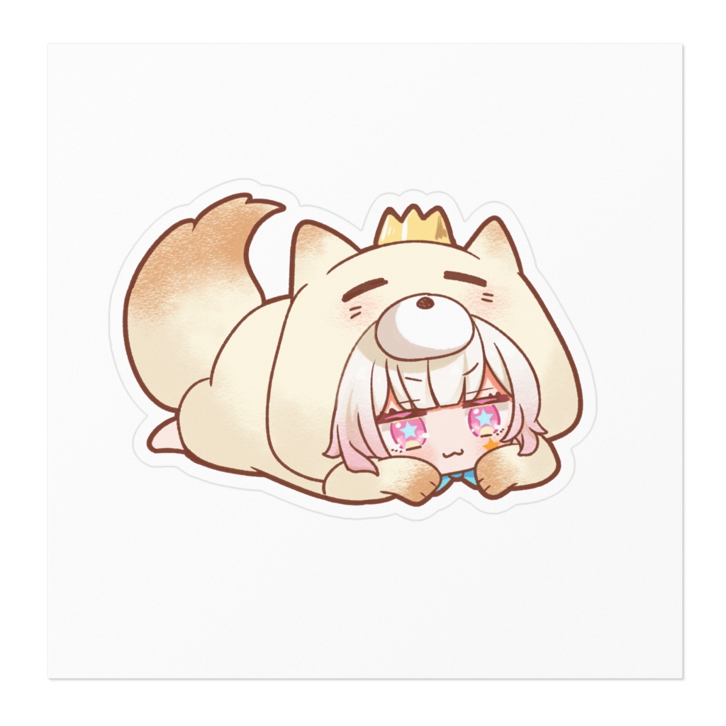 椎名シロホシ ステッカー