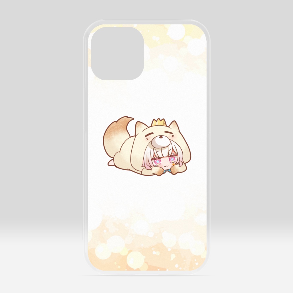 椎名シロホシ クリアiPhoneケース