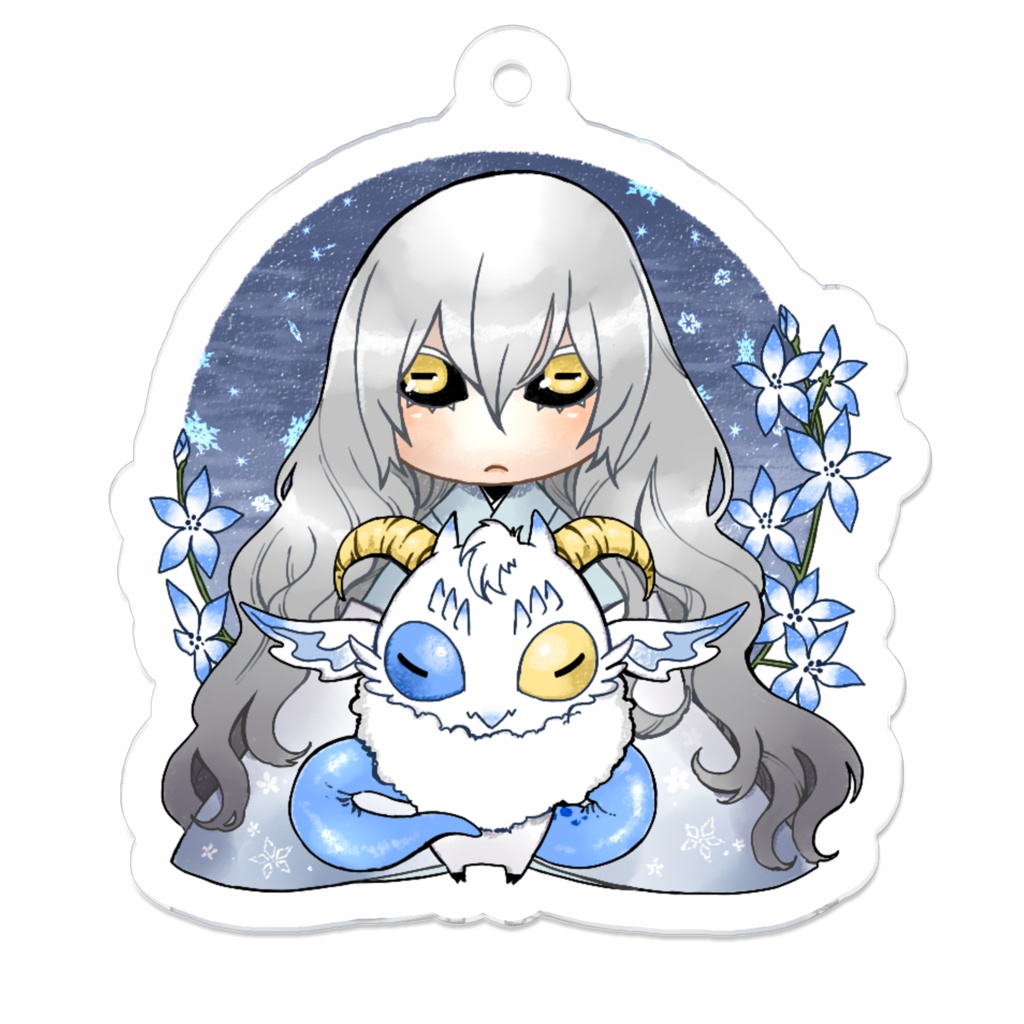 創作アクリルキーホルダー3